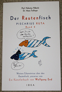 Rautenfisch Buchcover: Der Rautenfisch. Piscarius Ruta 2. Weitere Erkenntnisse über den Rautenfisch, von Prof. Hubertus Häberle und Dr. Maria Trollinger